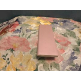 Wenczel Vintage Pink Ceramic Bullnose Tile 6 x 2 in Wenczel  Color 218