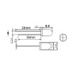 DIY 10-1000pc 5mm LED Light Emitting Diodes Blue Lights DIY