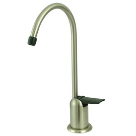 Kingston Brass Gourmetier K6198 Americana Single Handle Water Filtration Faucet, Brushed Nickel,0.25