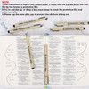 Extra Fine Point Writing Pens: 6 Black Ultra Thin 0.25mm