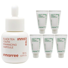 Innisfree Black Tea Youth Enhancing Ampoule 30ml+ / 이니스프리 블랙티 유스 인핸싱 앰플 30ml+