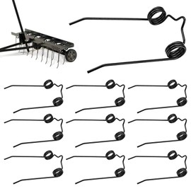 Braveboy 10 Pack 43783 Spring Tine Fits 45-0294 & 45-0295 Tow-Behind Lawn Dethatchers, 43783 Dethatcher Tines Replacement for A-griFab Craftsman Lawn Mower Dethatcher Attachment