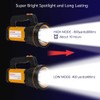 GEPROSMA Multi Functions Rechargeable Flashlight High Lumens,Handheld Spotlight LED 6000