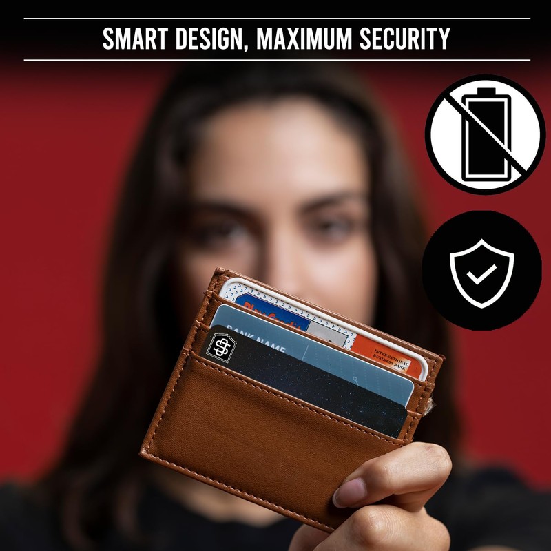 Cryptid Solutions RFID Blocking Cards 4 Pack - Slim, Stylish,