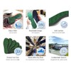 Active Carbon 6 Pair Pack Shoe Insoles Set for Men