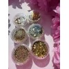 Brillo Luminoso Lentejuela Uñas, Cuerpo, Ojos, Cabello 6pz