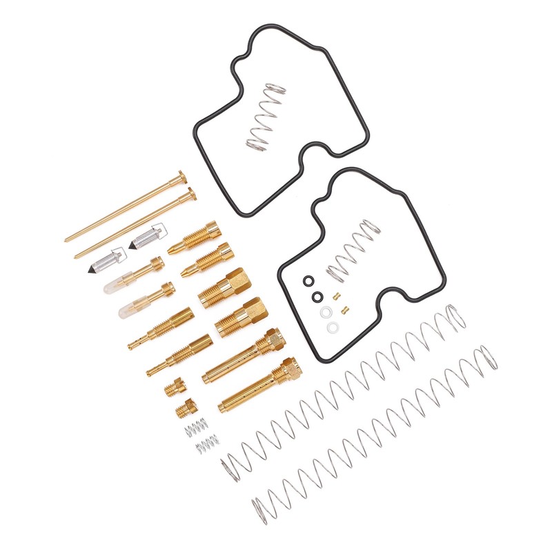 30pcs Motorcycle Carburetor Repair Kit Replacement for Kawasaki Brute Force