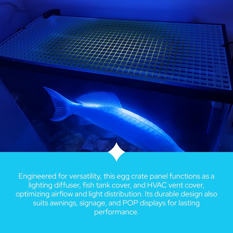 KastLite Egg Crate Panel 2-Pack in Chrome | Polystyrene |