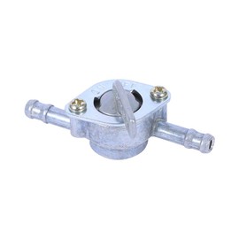 Fuel Shut Off Valve, Aluminium Fuel Valve Petcock Shut Off Switch Motorcycle Fuel Tank Valve In-line On-off Switch for 90cc 110cc 120cc 125cc 140cc Pit Dirt Quad Motorcycle metal fuel shut off valve