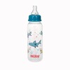 Nuby Printed Non-Drip Bottle, 8 Ounce, Colors May Vary