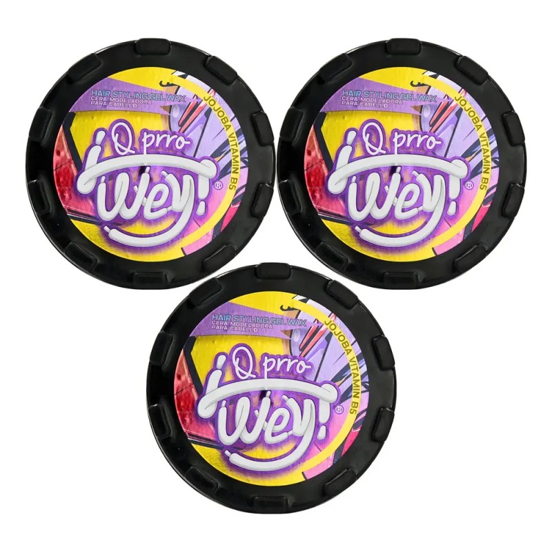 Pack 15 Ceras Wax Para Peinar De 150ml , ¡q