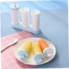 Ipetboom 2pcs Popsicle Mold Set Ice Cream Maker with DIY