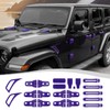 SQQP 22PCS Full Set Exterior Decoration Trim Kit Fit for