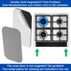 Cooker Knob Switch Cover, Five Adjustable Lengths, Transparent, Child Lock