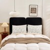 ECOCOTT Pillowcase King Size Set of 2 Pack, Mini Green