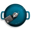 ROSSALLINI Signature Enameled Cast Iron Dutch Oven, Non-Stick Serving Pot