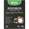 Kintra Foods Organic Rooibos African Herbal Tea 32 Teabags, 80