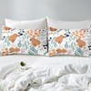 Capybara Bedding Set - Full Size, Cute Capybara & Flowers