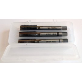 Hand Tap Set (3 Pieces) M16 x 2.0 HSS DIN352 Left Hand Thread