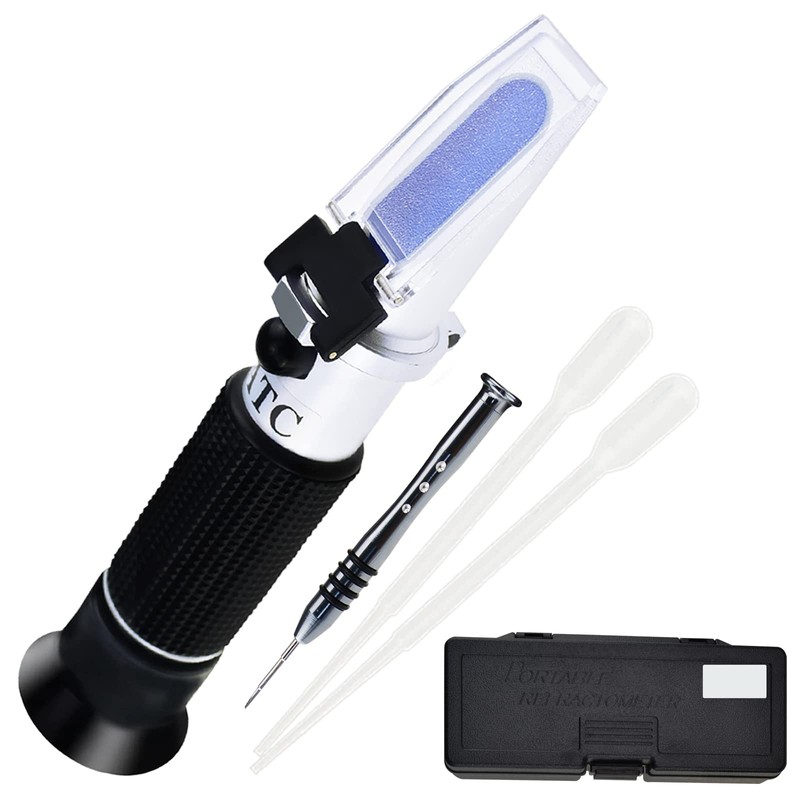 3 in 1 Scale Clinical Refractometer with 10~30°C ATC, Serum