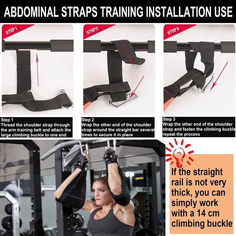 Abstrap Hanging Absling Strap for Abs Building Core Strength Training