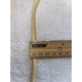 Unbranded 10 yards Pale Yellow Maize CORD spaghetti strap string corset ties 1/4" satin