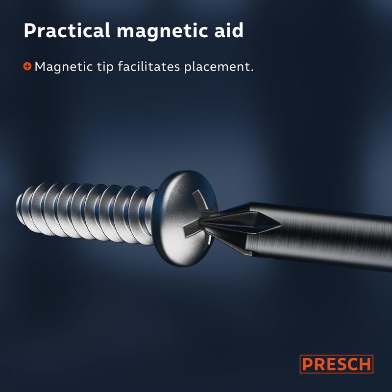 Presch Screwdriver Set 7 Pieces - Magnetic Screwdriver Sets with