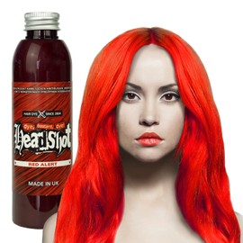 Headshot Red Alert red hair dye, semi-permanent hair tint, 150 ml