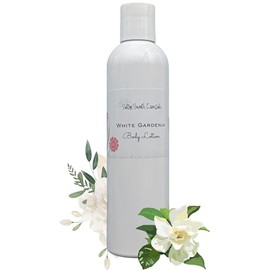 White Gardenia Handmade Body Lotion - Timeless, Classic Vintage Floral (8 oz)
