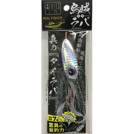 Real Fisher Squid Muffle, 2.8 oz (80 g), Real Fisher 01, Full Silver, 2.8 oz (80 g)