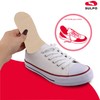 SULPO 4 Pairs of Felt Insoles, Soft, Extra Thin Massage