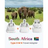 LENCENT Type D M and N Travel Adapter Plug Adapter