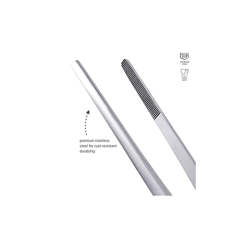 triangle Barbecue Tweezers - 13.8 in. (35 cm) - Stainless