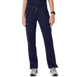 FIGS Kade Cargo Scrub Pants for Women - Navy Blue, 2XL-Tall