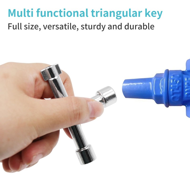 Zovator 4-Way Multifunctional Key, 4-Way 5 Size Inner Dimensions 7