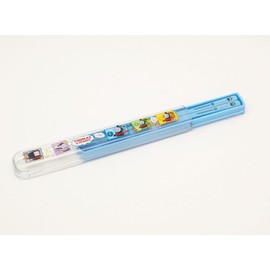 OSK TO2D TO2D No.2 Boy HS-11 Pull Lid Chopsticks Case Set, 6.5 inches (16.5 cm), For Lunch Box, Made in Japan, Dishwasher Safe