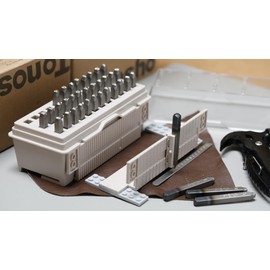 Make Your Letters Align More neatly. 36-Piece Number & Capital Letter Stamp Set (A-Z & 0-9) - 1/8" (3mm) Punch for Imprinting on Metal, Plastic, Wood,Hardness HRC 62