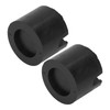 2Pcs Rubber Jack Pad Slotted Adapter Trolley Vehicle Lift Axle