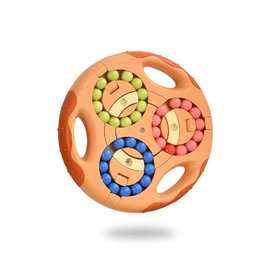 Little Swallow Magic Beans, 3D 3D Color Matching, Game, Educational Puzzle, Brain Training (Orange)