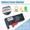 Battery Recycling Container with Battery Testers for Household Batteries, QHAND
