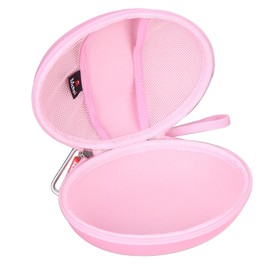 Mchoi Headphone Case Fits for Beats Studio Pro/Solo 4 / Solo 3 / Studio 3 / for TOZO HA1/ for TOZO HT2 On-Ear Bluetooth Headphones, Case Only, Pink