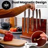 Tranquiluxe Magnetic Knife Block - Double Sided Magnetic Knife Holder,