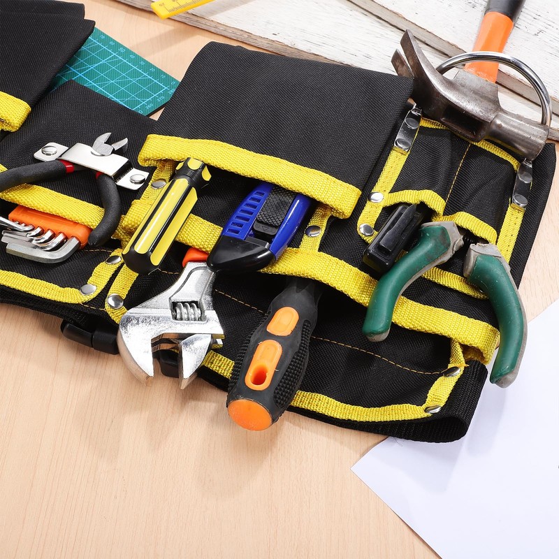 UKCOCO Tool Belt for Men: 12 Pocket Tool Belt Pouch