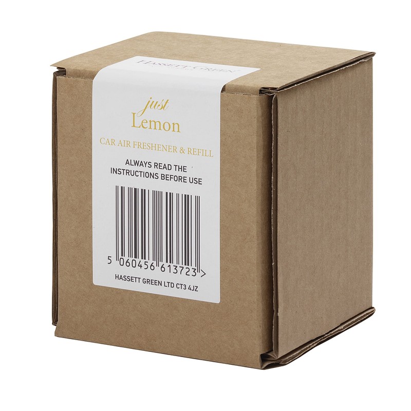 Hassett Green London Car Air Freshener & Refill Kit (Just