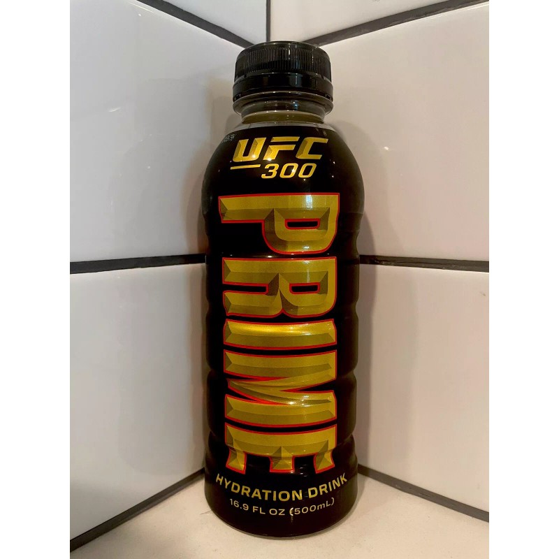 PRIME Hydration UFC 300 Limited Edition Release Bottle, Full 16.9