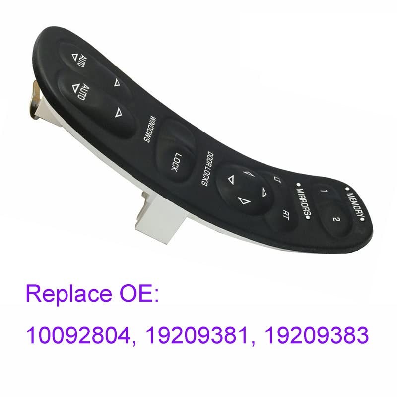 Pzeelbe Power Window Control Switch Button & Front Driver Side