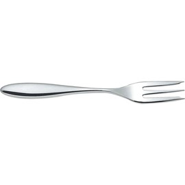 Alessi Mami 6-1/4-Inch Pastry Fork, 18/10 Stainless Steel Mirror Polish, Set of 6
