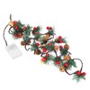 2m 20LED Christmas Pine Cones String Lights for Xmas Wreath