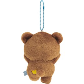 San-X Rilakkuma MO85301 "Aokogu no Otomari" Hanging Plush Toy H4.7 x W3.1 x Depth 2.4 inches (120 x 80 x 60 mm)