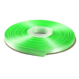 ITIsparkle 6mm Width (1/4") Double Faced Satin Ribbon 45 Meters (Full Reel) Crafts Gift Wrap Floristry - Mint Ribbon